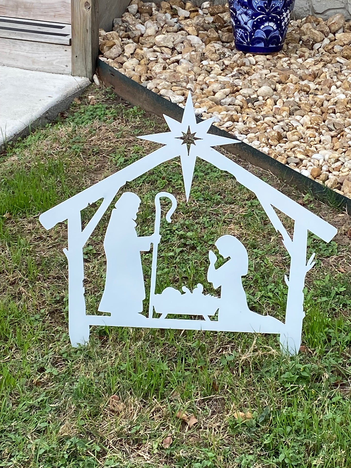 Nativity Yard Stake