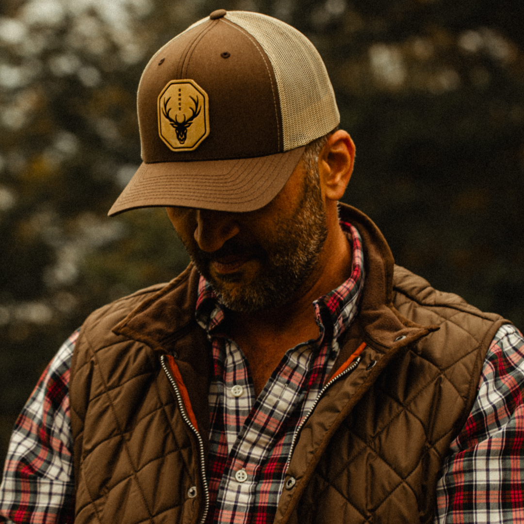 Range Skull Trucker Hat