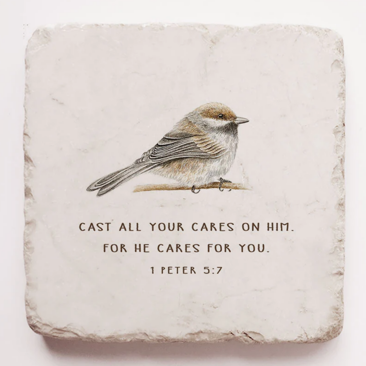 1 Peter 5:7 Trivet with Stand