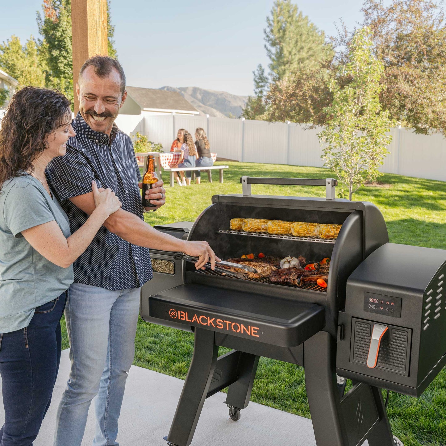 Blackstone 900 Pellet Grill Airfryer Combo