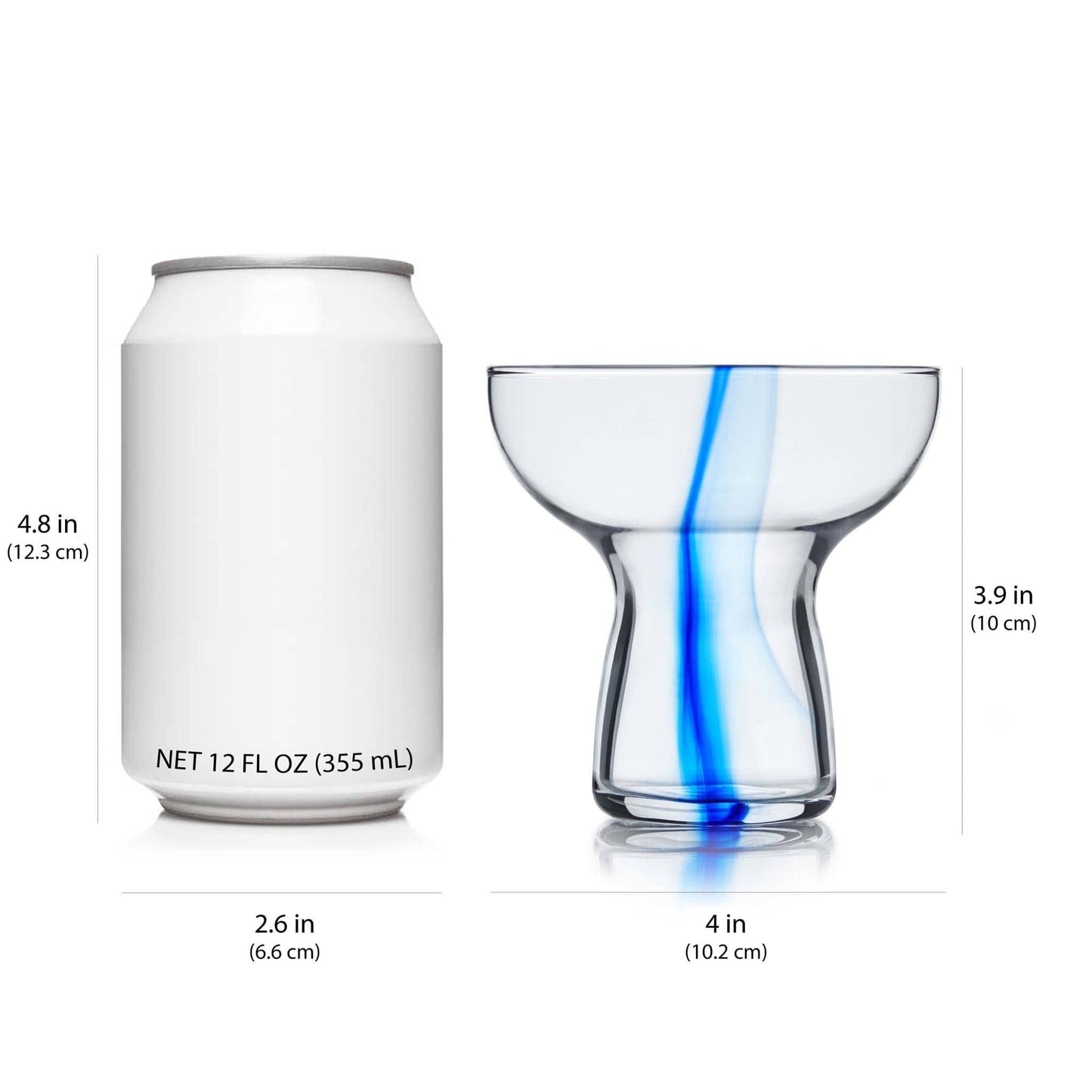 Libbey Blue Ribbon Stemless Margarita Glass 10.25oz