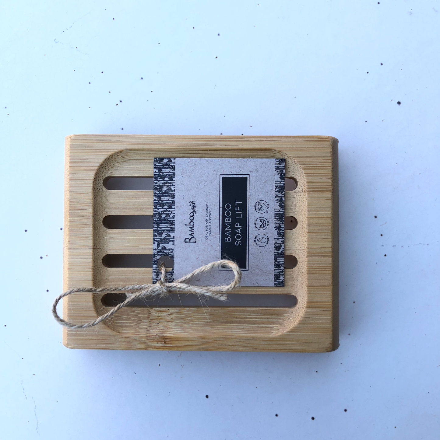 Bamboo Rectangle Soap Lift