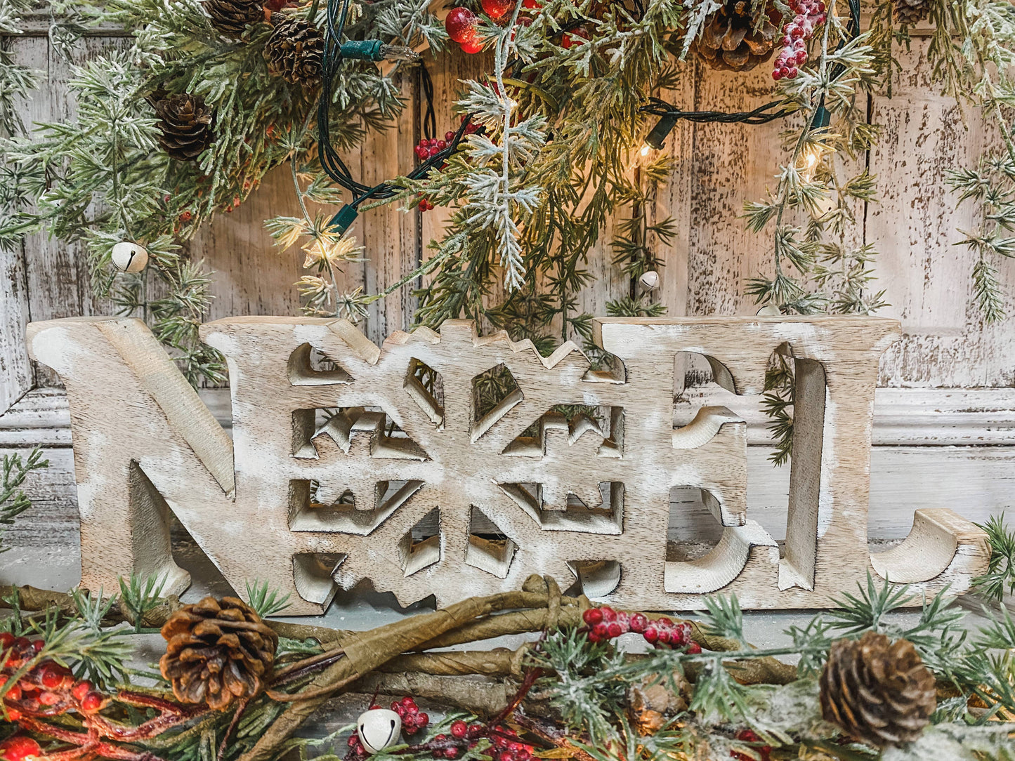 Noel Wooden Sign