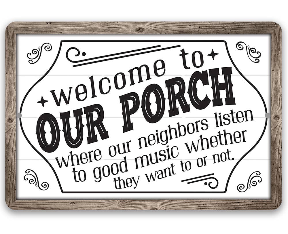 Welcome To Our Porch, Where Neighbors Listen To Good Music -