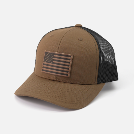American Flag Trucker Hat