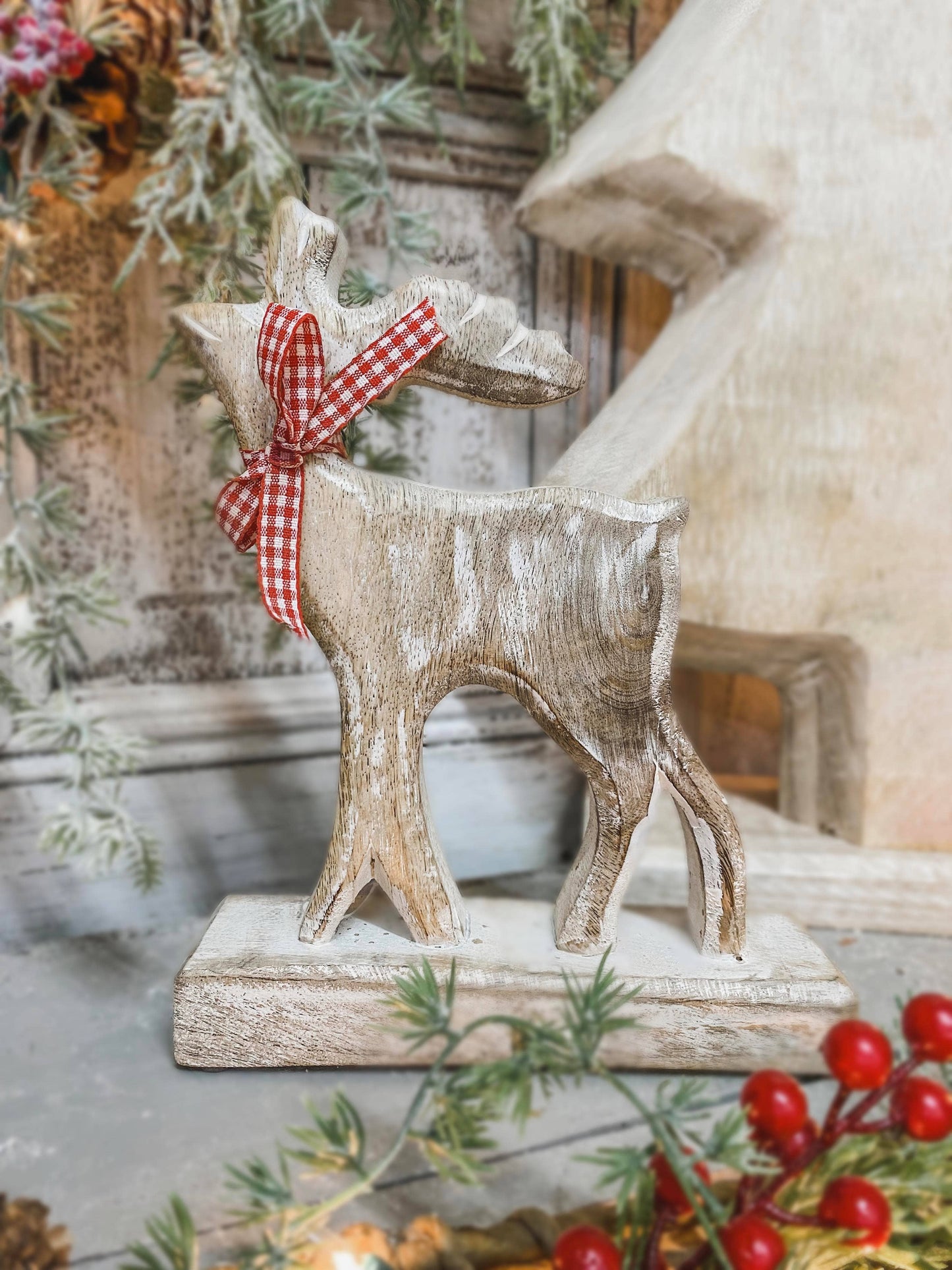 Whitewashed Deer