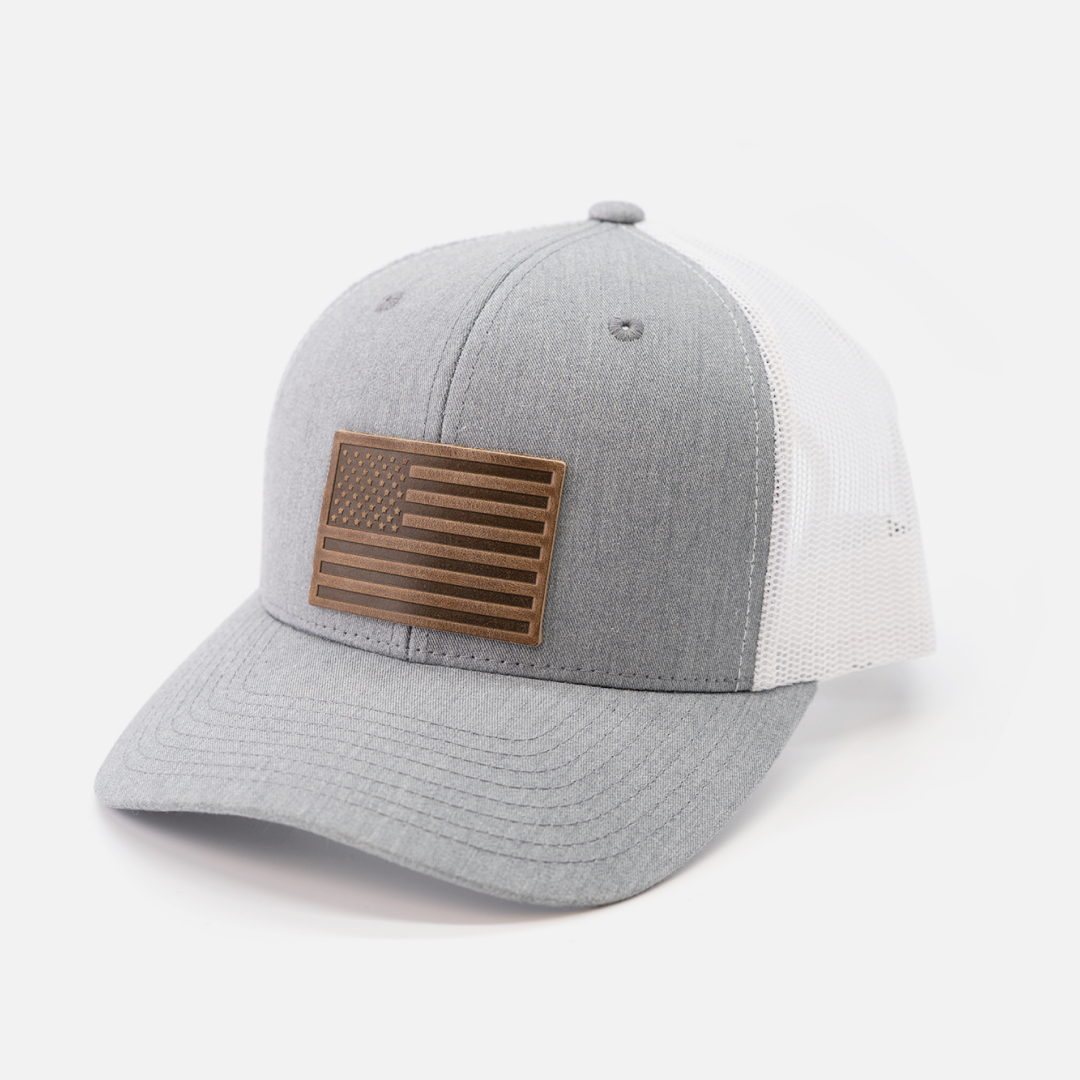 American Flag Trucker Hat