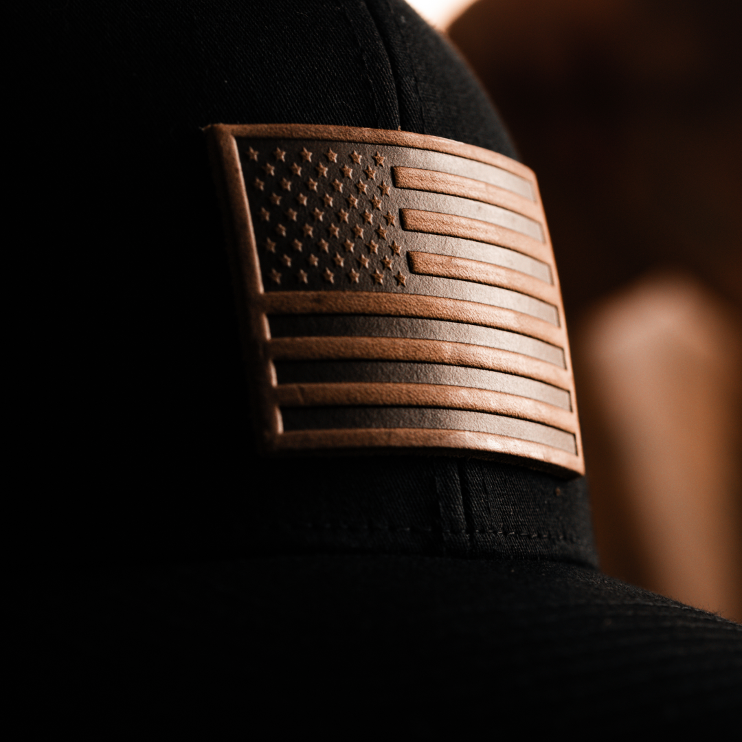 American Flag Trucker Hat