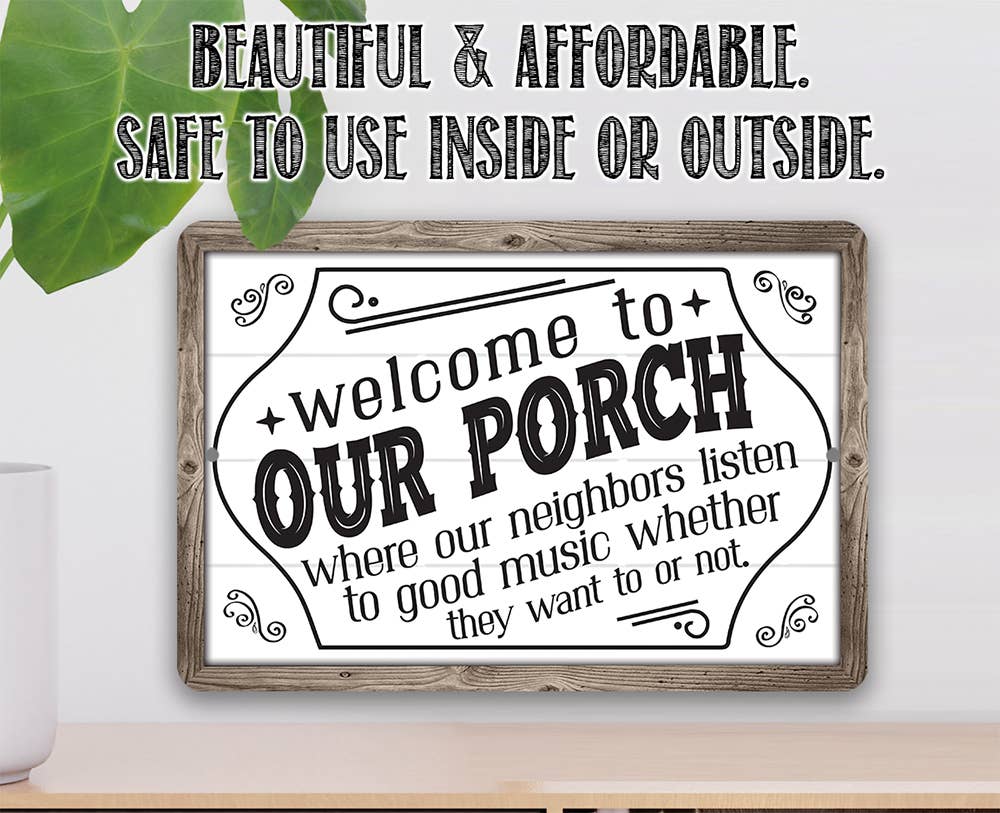 Welcome To Our Porch, Where Neighbors Listen To Good Music -