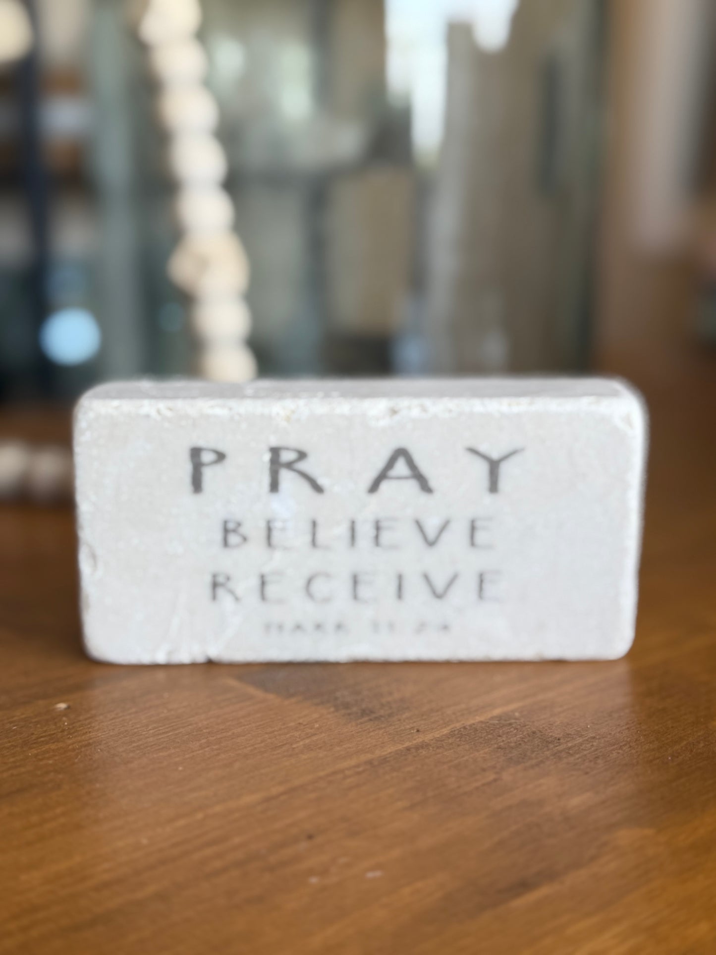 Mark 11:24 Half Stone