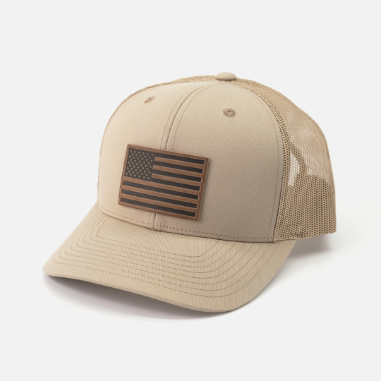 American Flag Trucker Hat