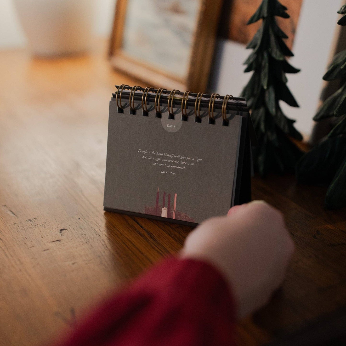 The Wonder of His Love Advent Flip Calendar