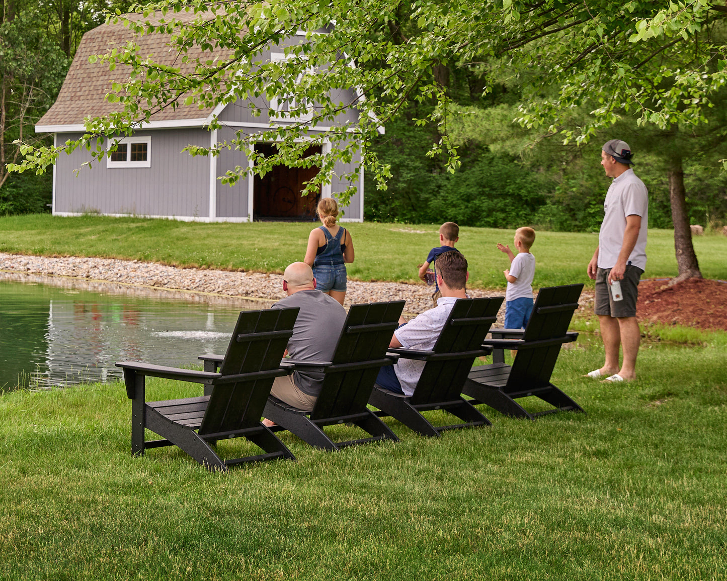 POLYWOOD® Modern Adirondack Chair