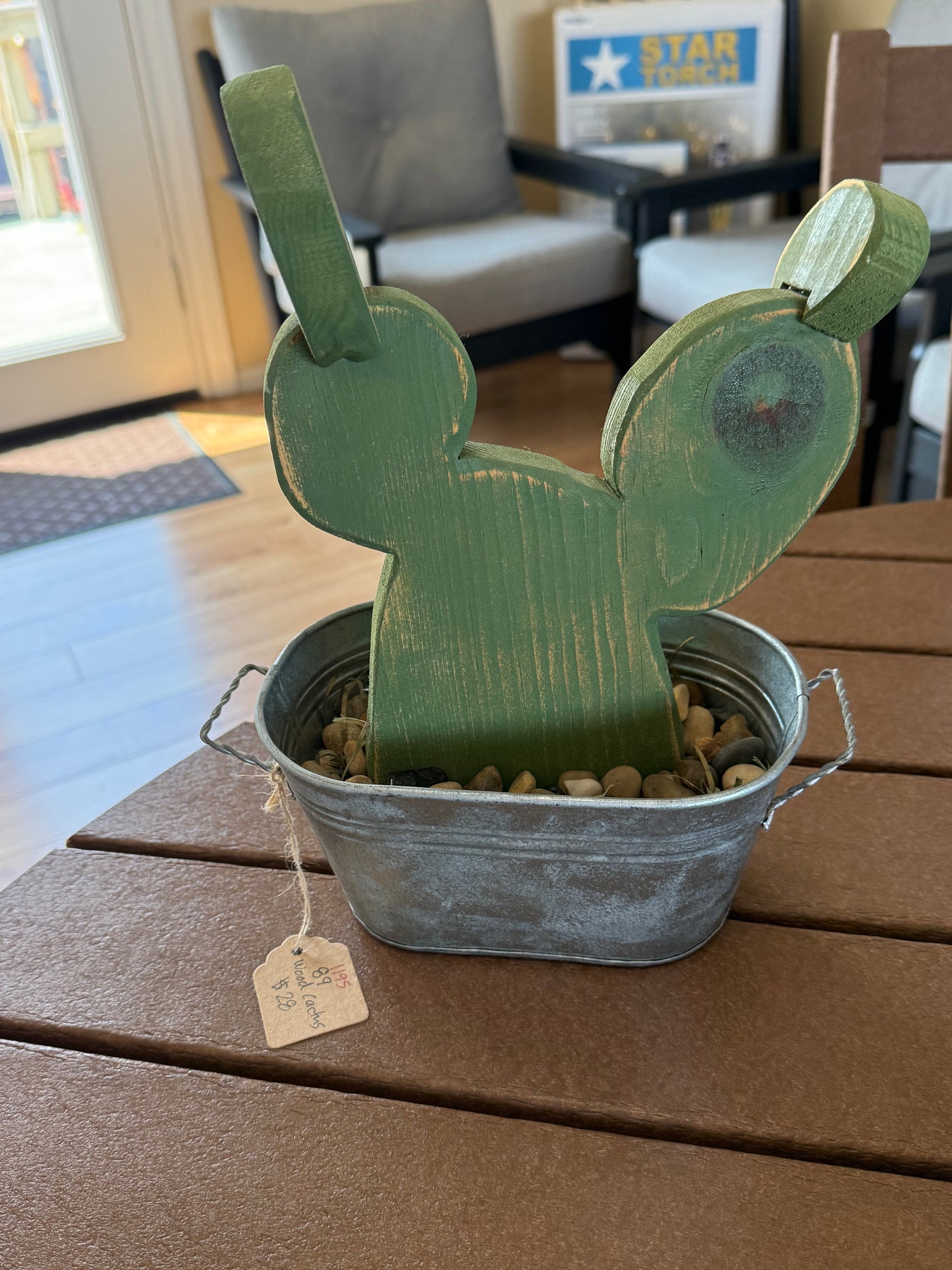 Wood Cactus