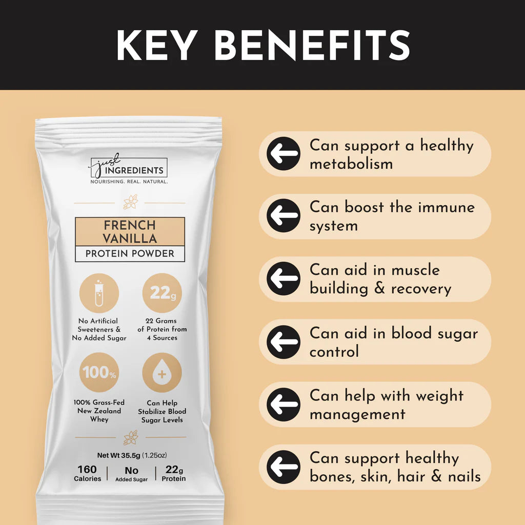 French Vanilla Protein Powder Stick