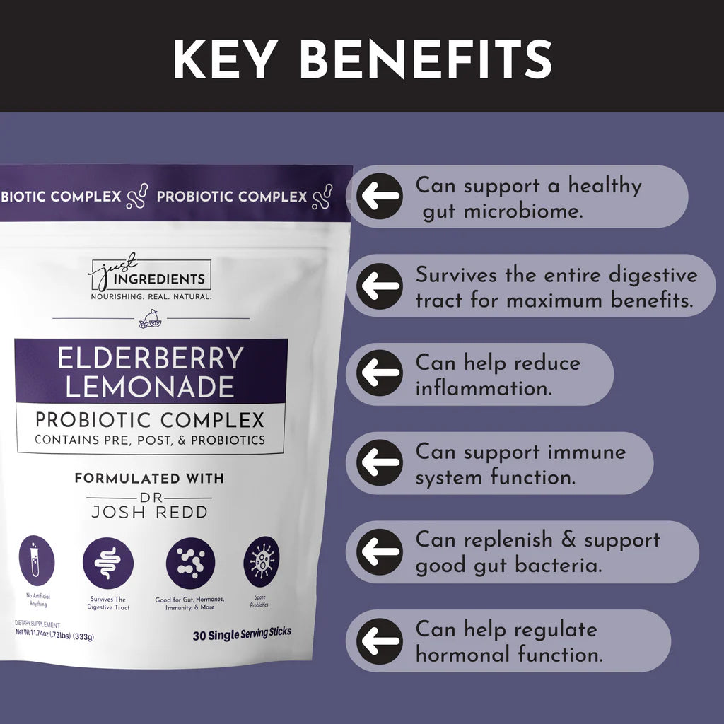 Elderberry Lemonade 3-in-1 Probiotic Complex