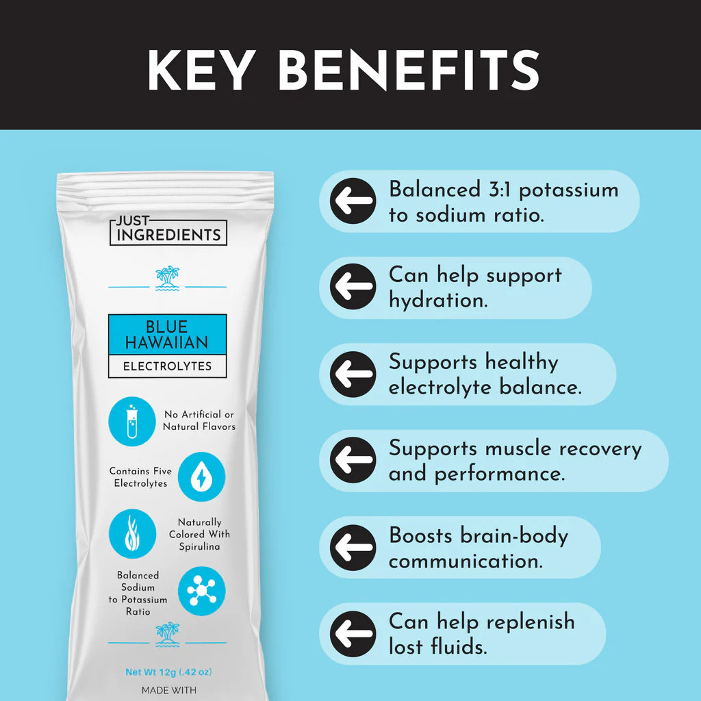 Blue Hawaiian Electrolyte Stick