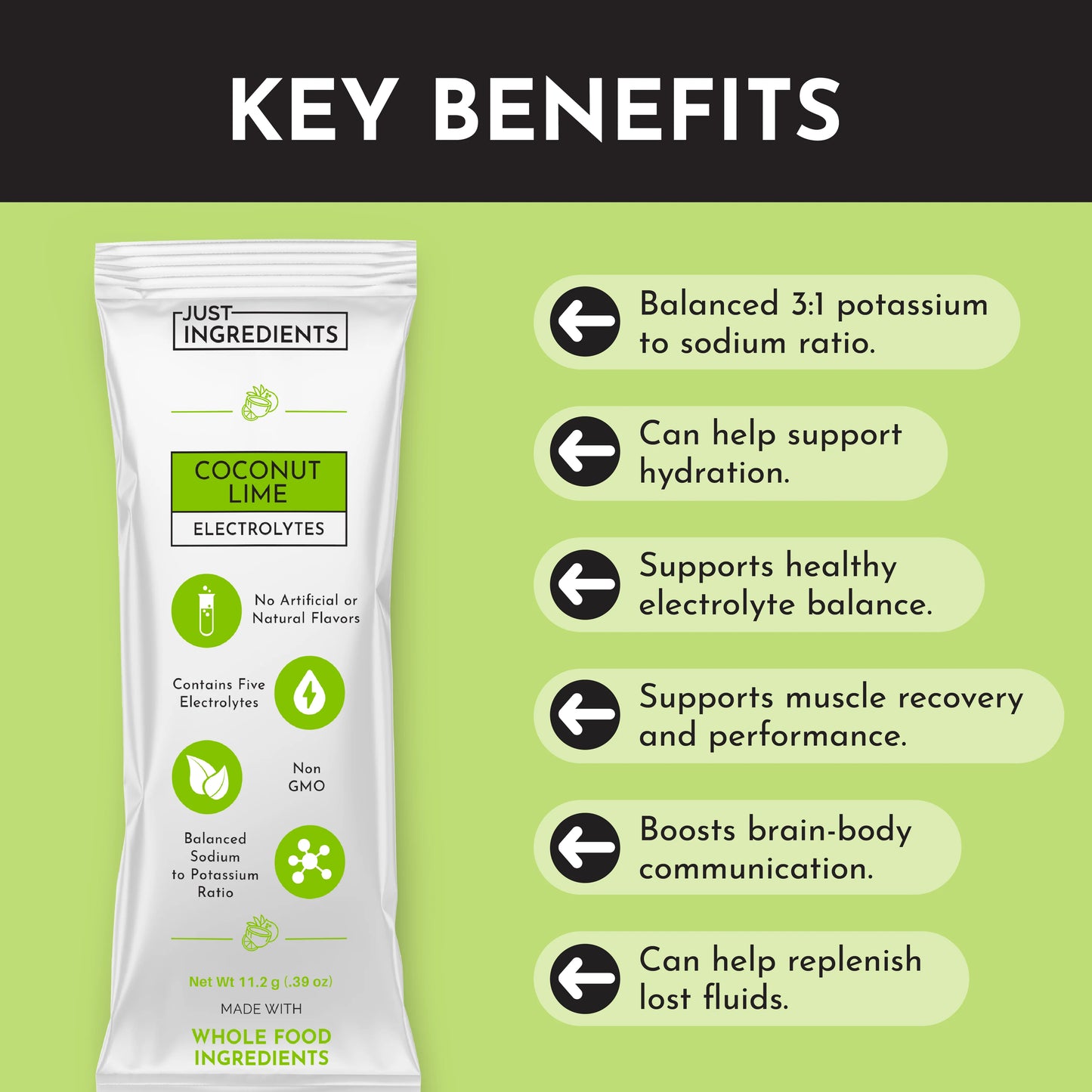 Electrolyte Stick - Coconut Lime
