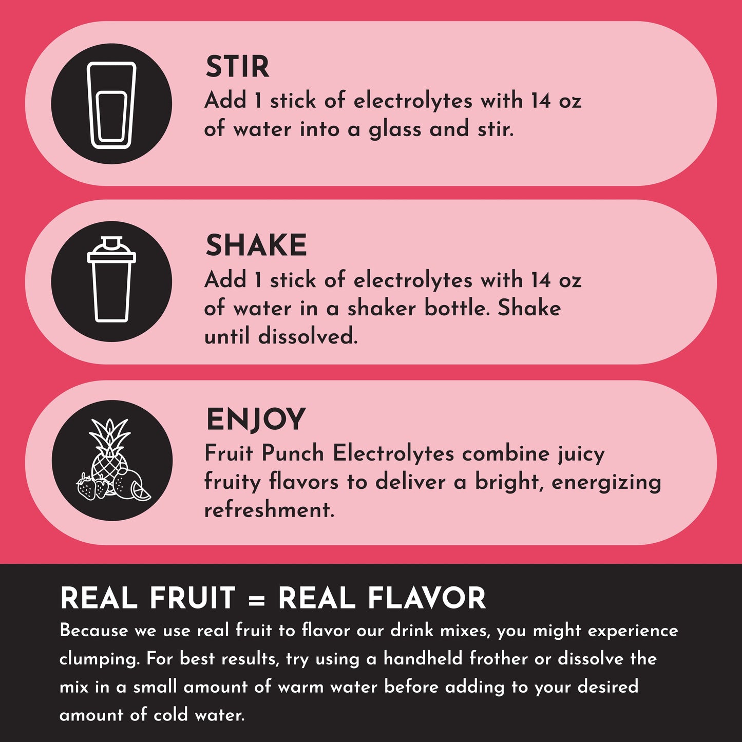 Electrolyte Stick - Fruit Punch