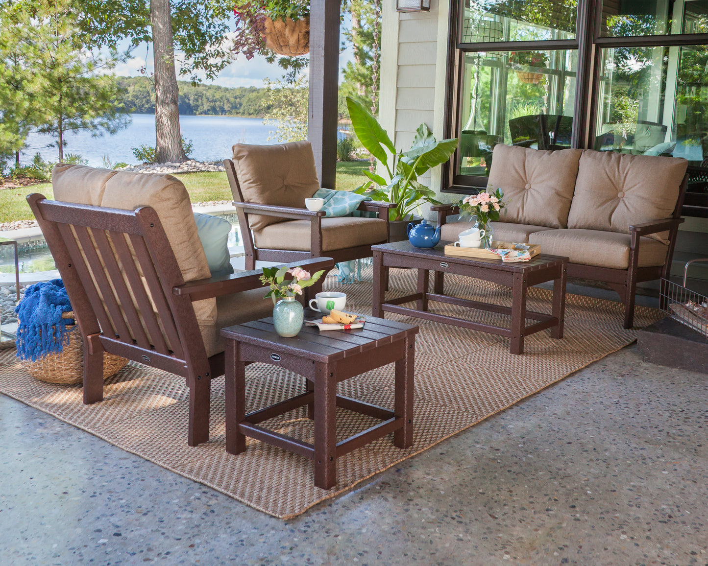 POLYWOOD® Vineyard Deep Seating Chair