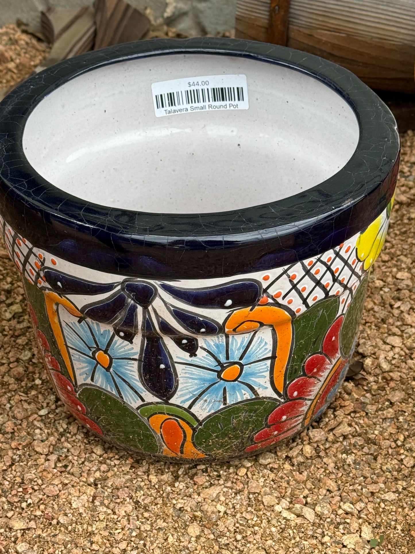 Talavera Small Round Pot