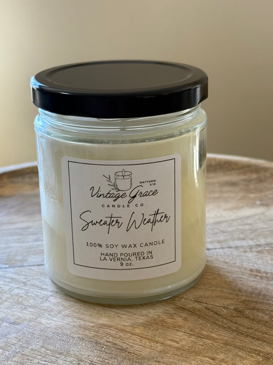 Sweater Weather Soy Candle