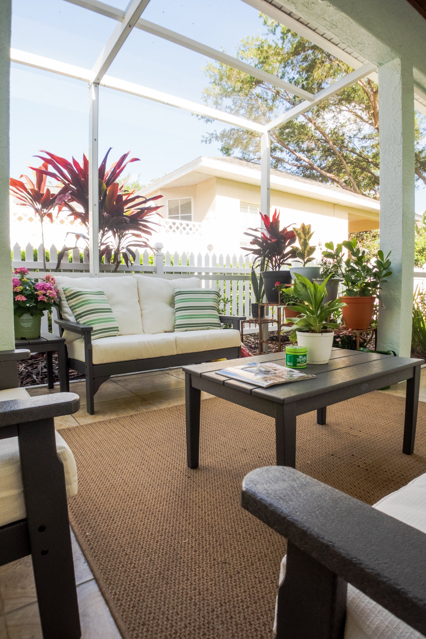 POLYWOOD® Vineyard Deep Seating Loveseat