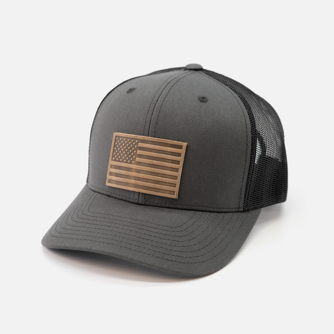 American Flag Trucker Hat