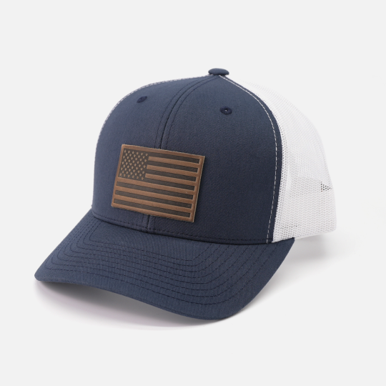 American Flag Trucker Hat