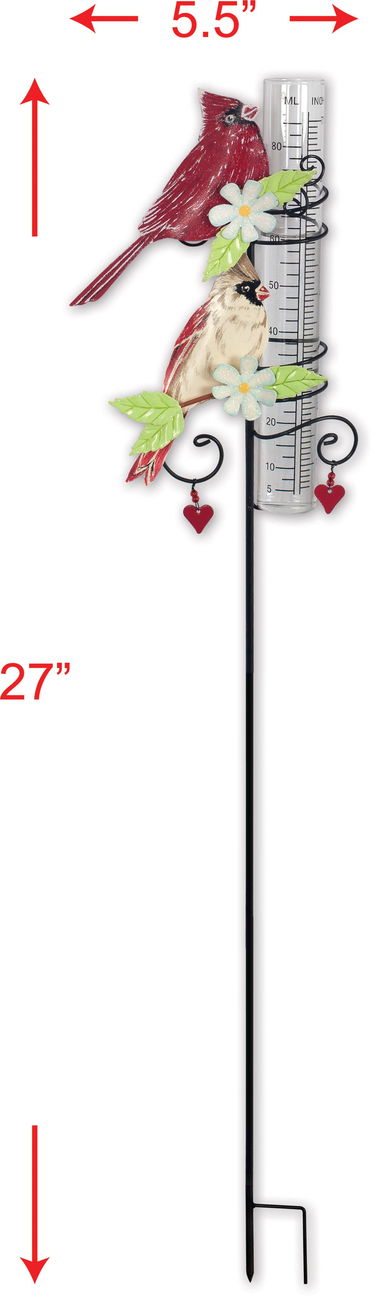 Cardinal Rain Gauge