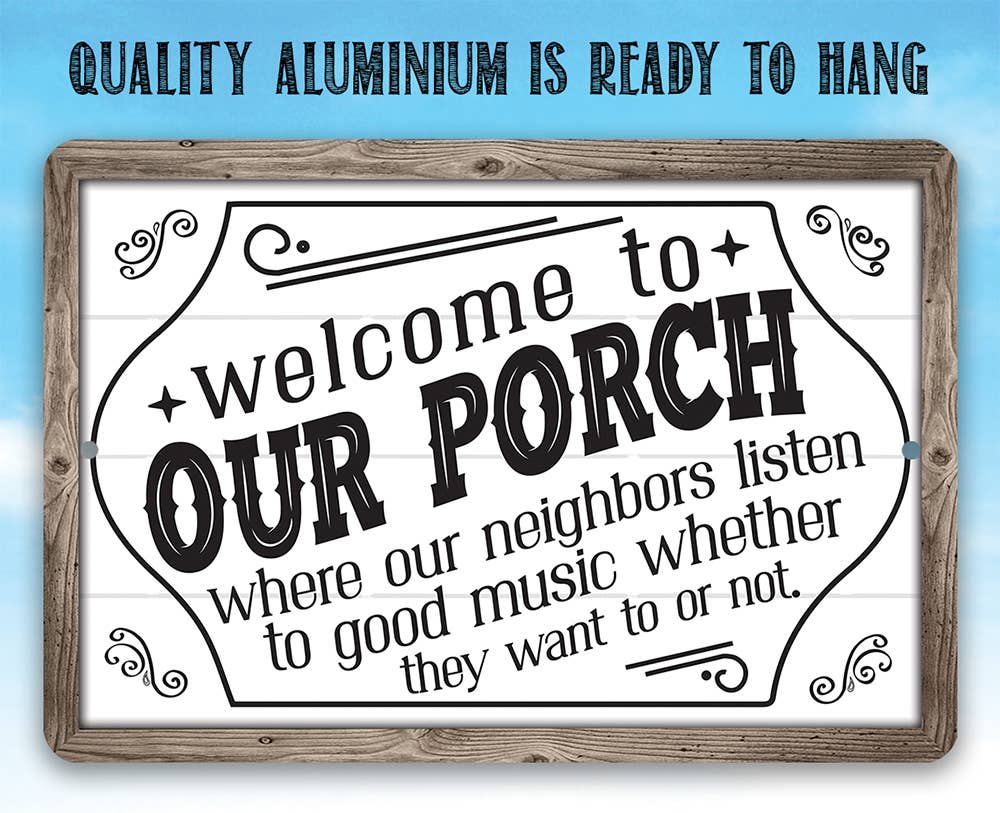 Welcome To Our Porch, Where Neighbors Listen To Good Music -