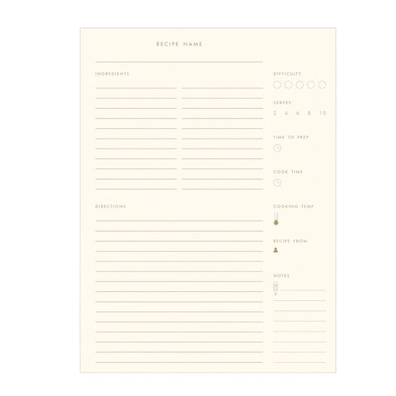 Gathered Recipes Recipe Book