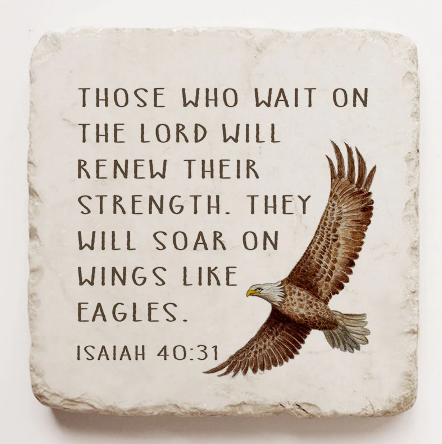 Isaiah 40:31 Trivet with Stand