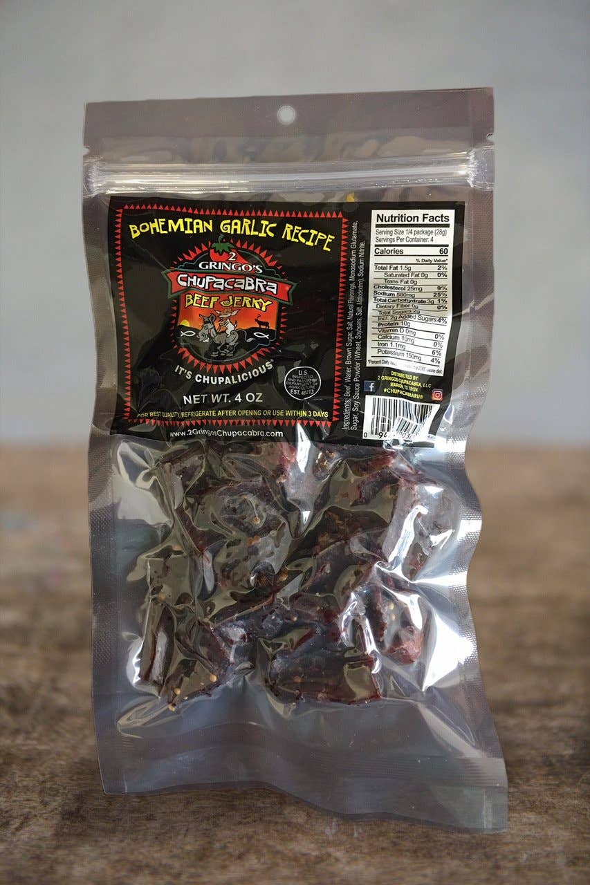 Chupacabra Beef Jerky - Bohemian Garlic