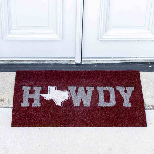 Howdy Coir Doormat