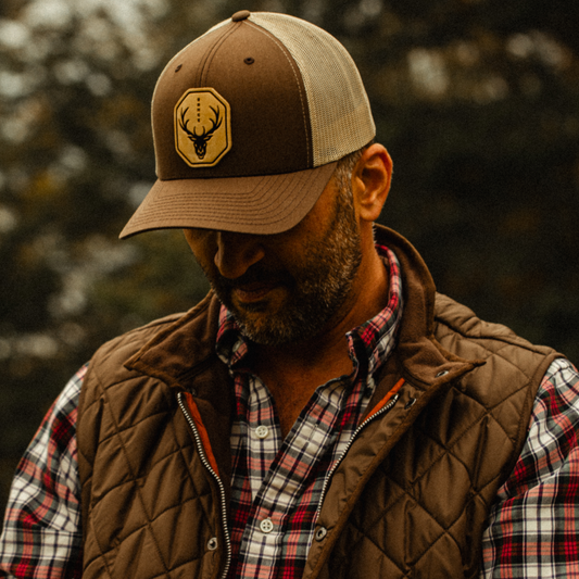 Range Skull Trucker Hat