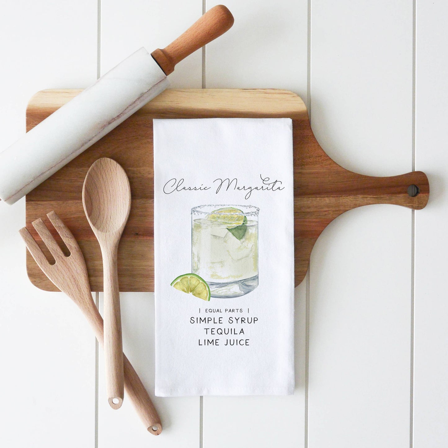 Classic Margarita Tea Towel