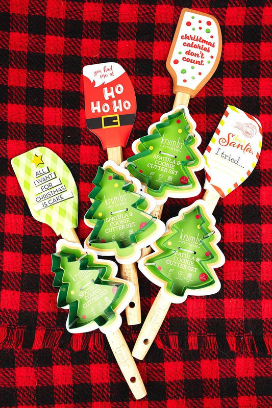 Christmas Spatula & Cookie Cutter Set