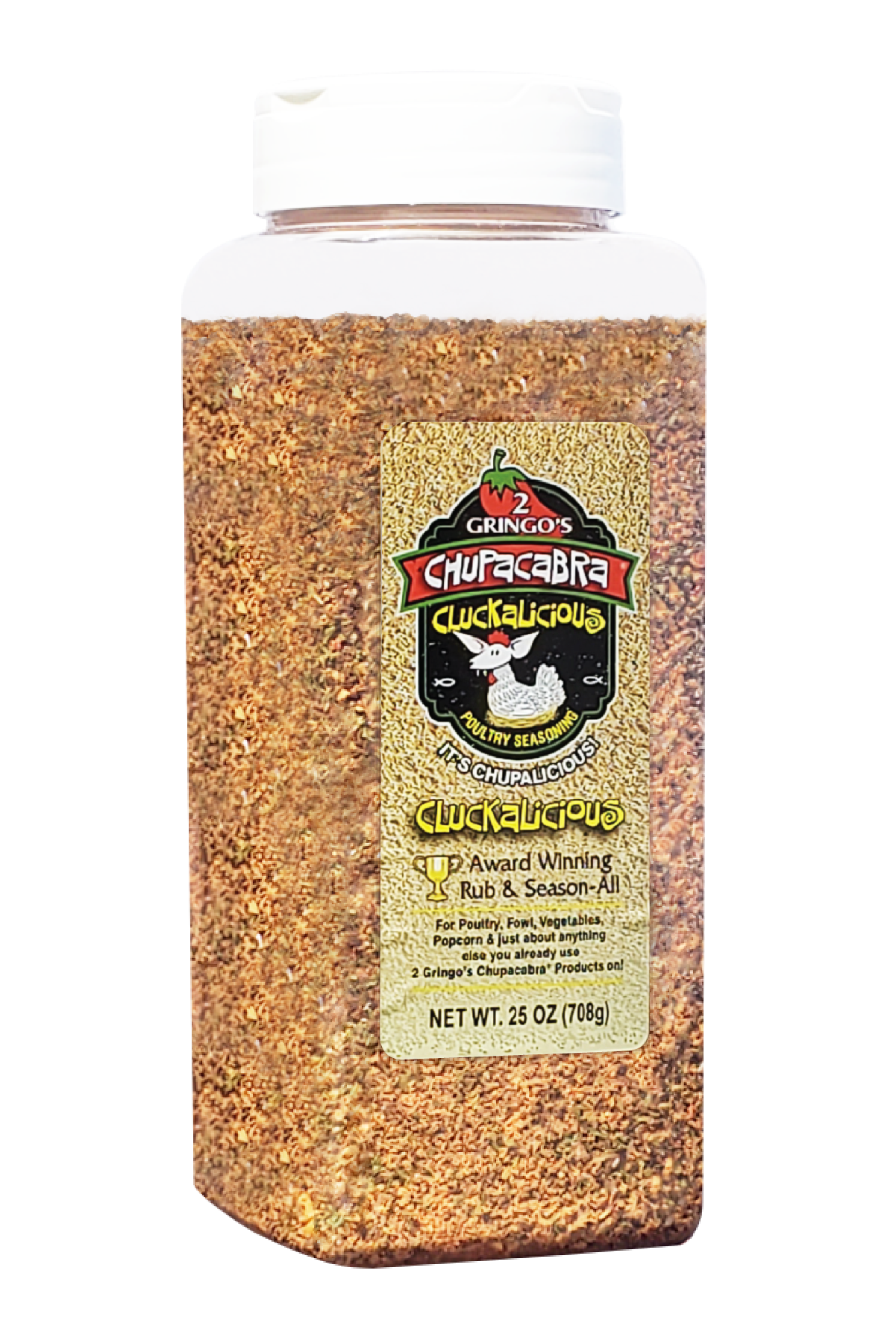 Cluckalicious Seasoning 12oz.