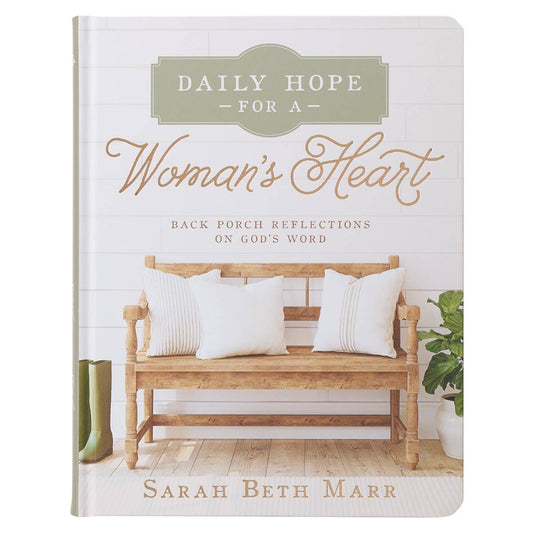Daily Hope for a Woman's Heart Hardcover Devotional