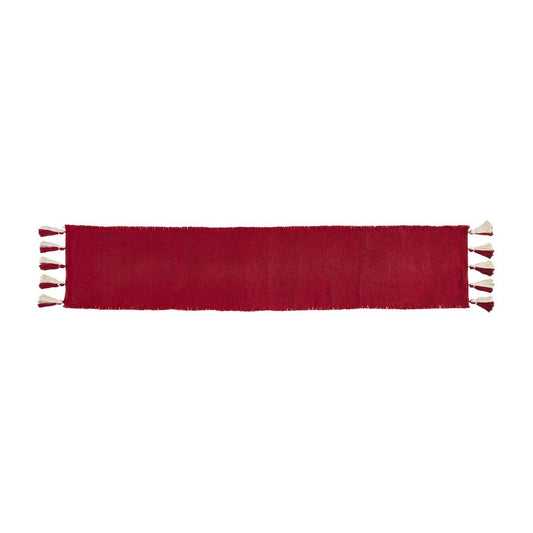 Solid Red Table Runner