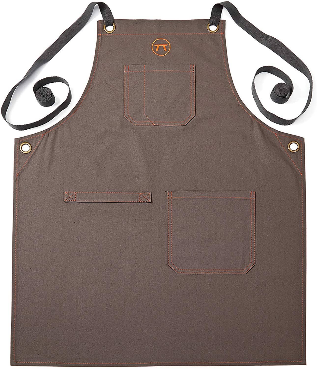 Griller's Canvas Apron, Brown, 27" X 30"