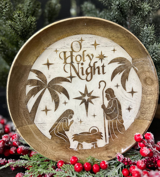 Nativity Plate