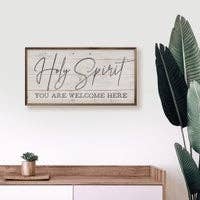 Holy Spirit Whitewash Sign