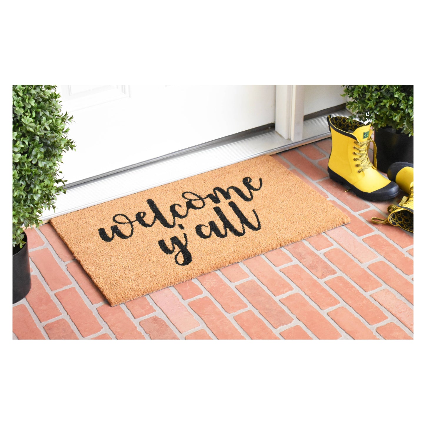 Welcome Y'all Doormat