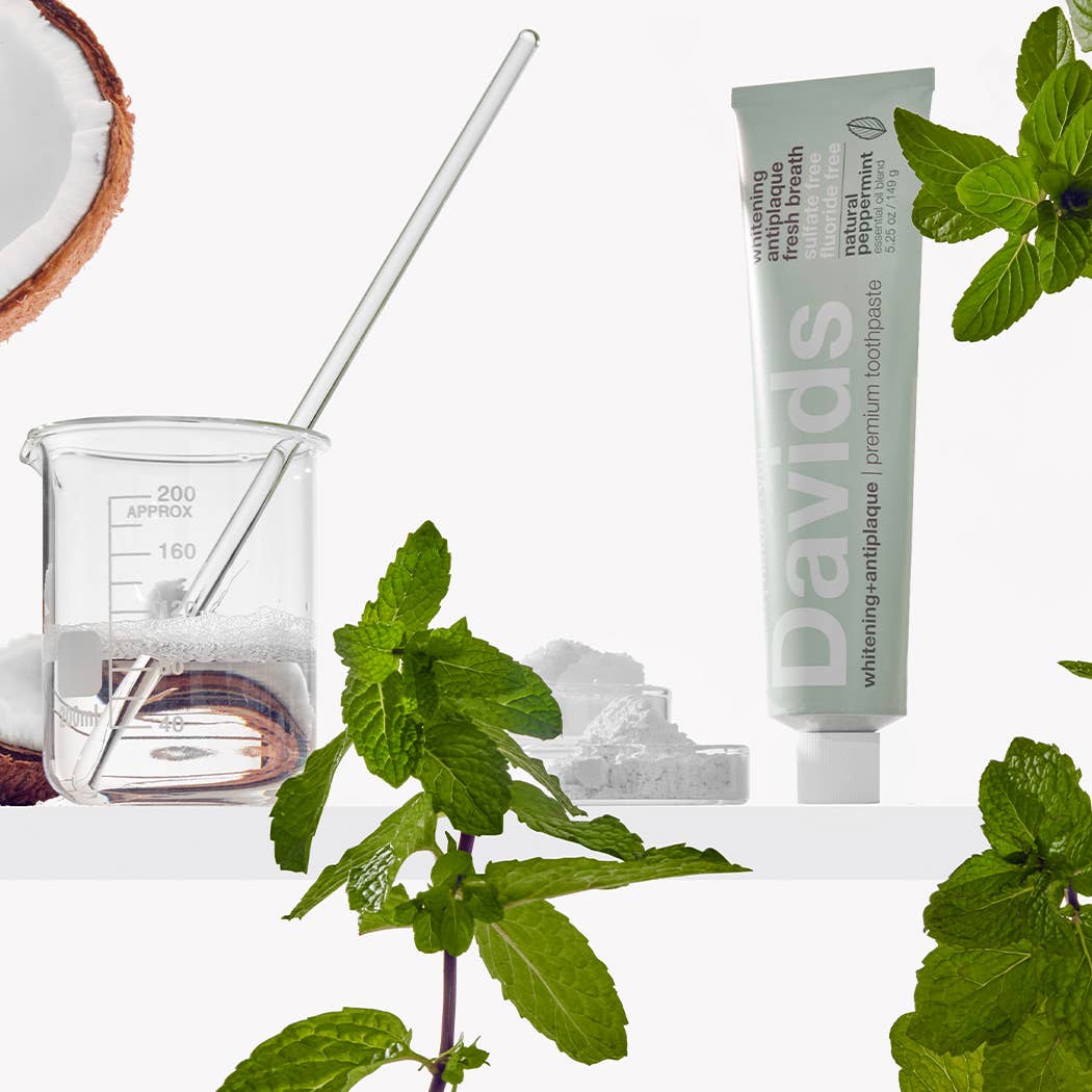 Davids Premium Toothpaste - Peppermint