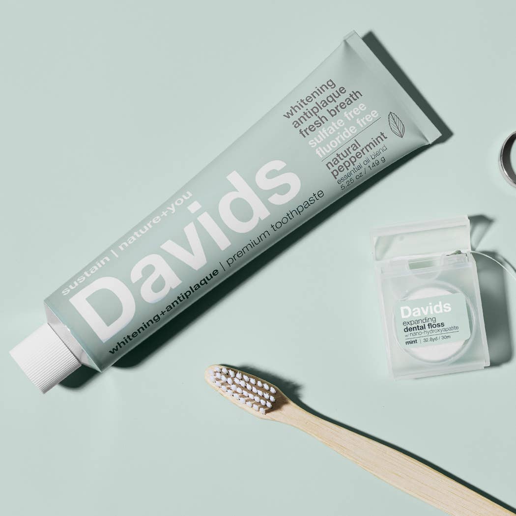 Davids Premium Toothpaste - Peppermint