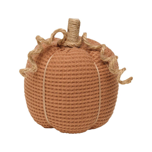 Sm. Clay Waffle Pumpkin