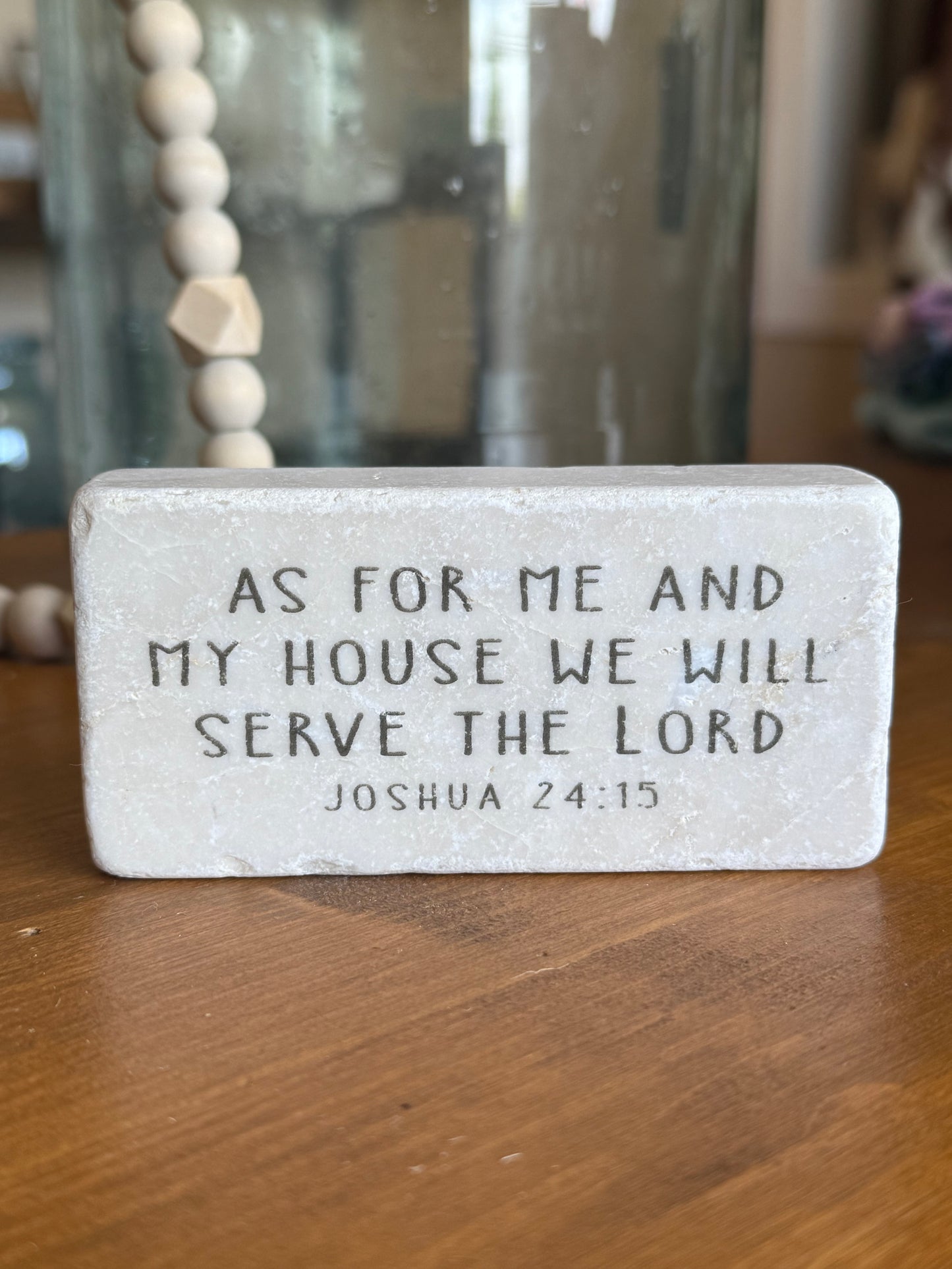Joshua 24:15 Half Stone