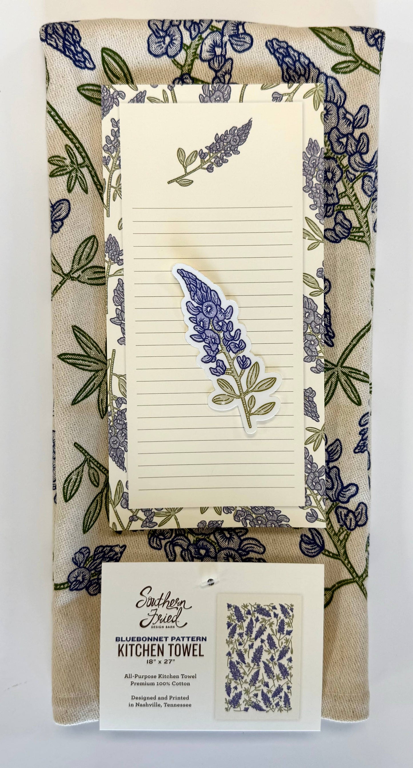 Bluebonnet Notepad